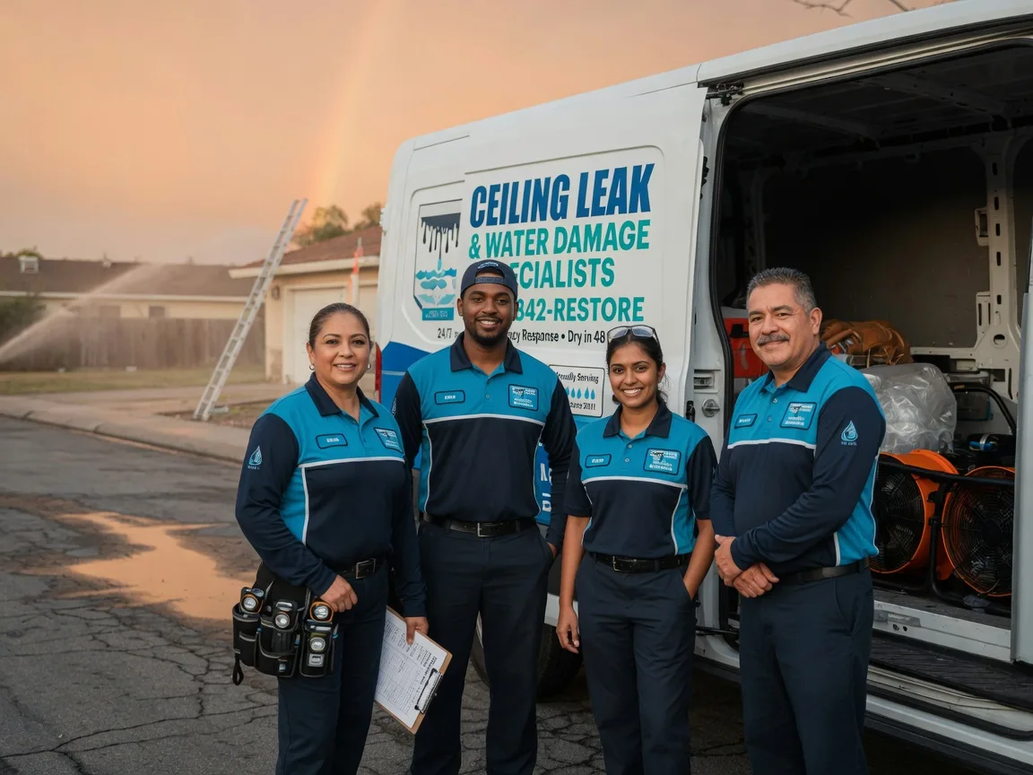 Ceiling Leak Cleanup company in Romeoville, IL